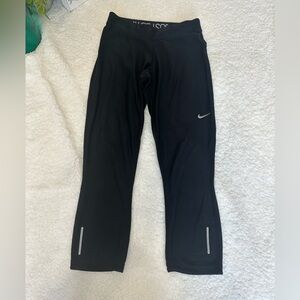 Nike dri-fit black athletic leggings. Size small.